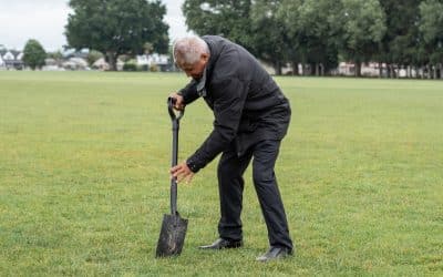 GROUND HAS BEEN BROKEN!